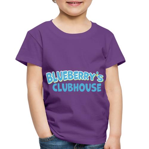 Blueberrys Clubhouse Wordmark FC - Toddler Premium T-Shirt
