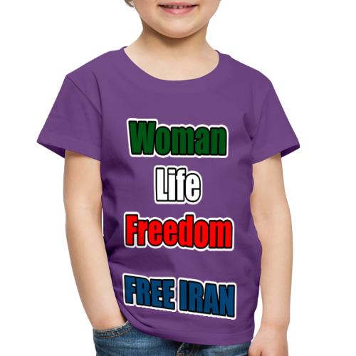 Woman Life Freedom - Toddler Premium T-Shirt