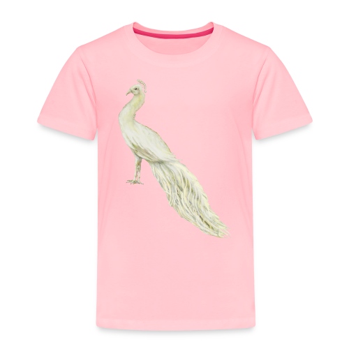 White peacock - Toddler Premium T-Shirt