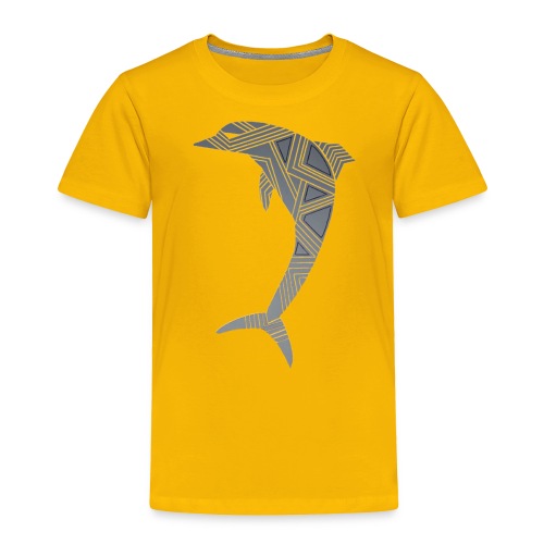 dolphin art deco - Toddler Premium T-Shirt