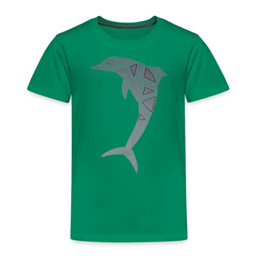 dolphin art deco - Toddler Premium T-Shirt