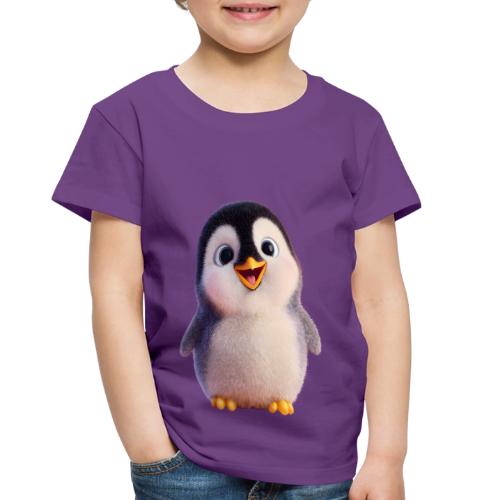 Joyful Baby Penguin - Toddler Premium T-Shirt