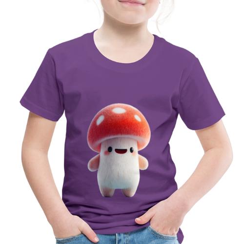 Mushroom: Red Forest Friend - Toddler Premium T-Shirt