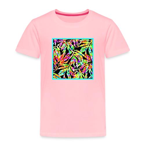 Chic Neon Pattern: Vibrant Bliss - Toddler Premium T-Shirt