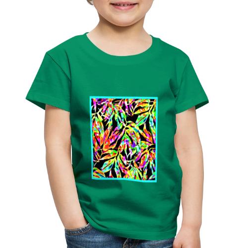 Chic Neon Pattern: Vibrant Bliss - Toddler Premium T-Shirt