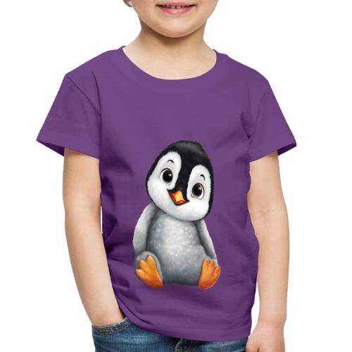 Innocent Penguin Sitting - Toddler Premium T-Shirt