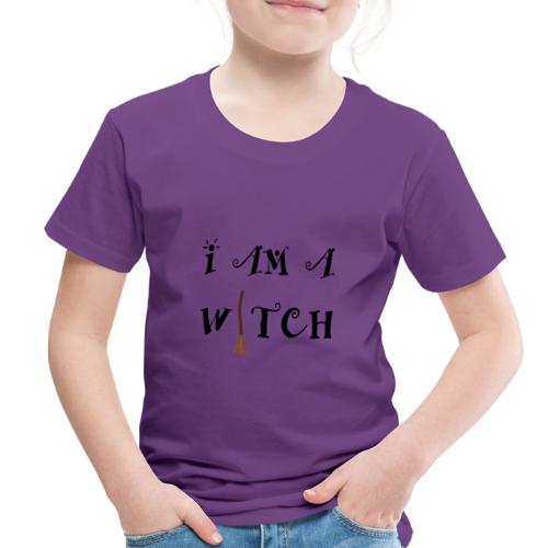 I Am A Witch Word Art - Toddler Premium T-Shirt