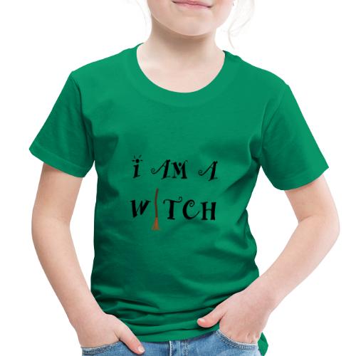 I Am A Witch Word Art - Toddler Premium T-Shirt
