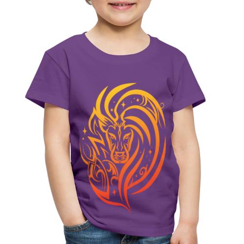 Zodiac Leo Lion Fire Star Sign - Toddler Premium T-Shirt