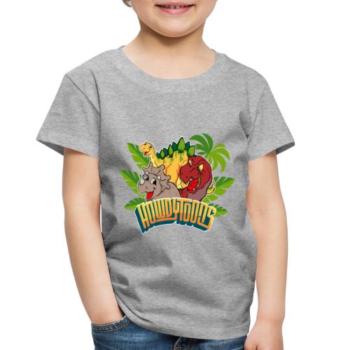Howdytoons - Dinostory characters - Toddler Premium T-Shirt