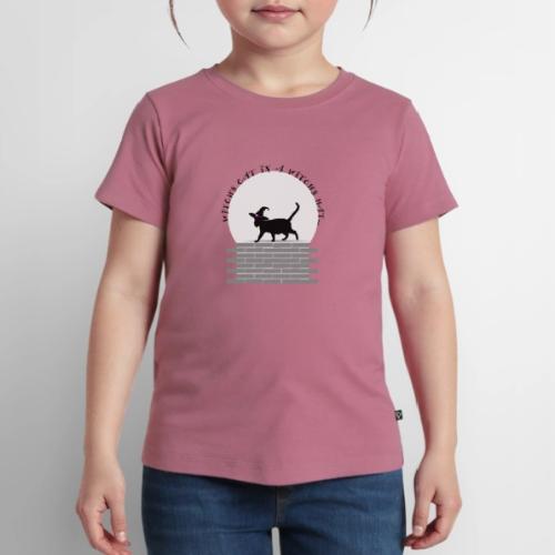 Witch's Cat In A Witch's Hat - Toddler Premium T-Shirt