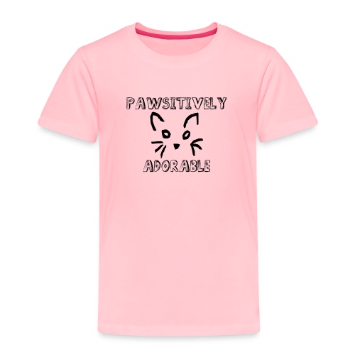 Pawsitively Adorable - Toddler Premium T-Shirt