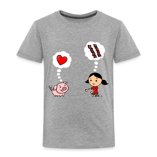 For the Love of Bacon - Toddler Premium T-Shirt