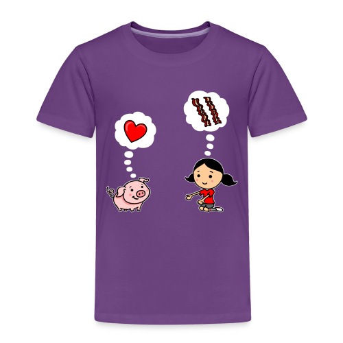 For the Love of Bacon - Toddler Premium T-Shirt