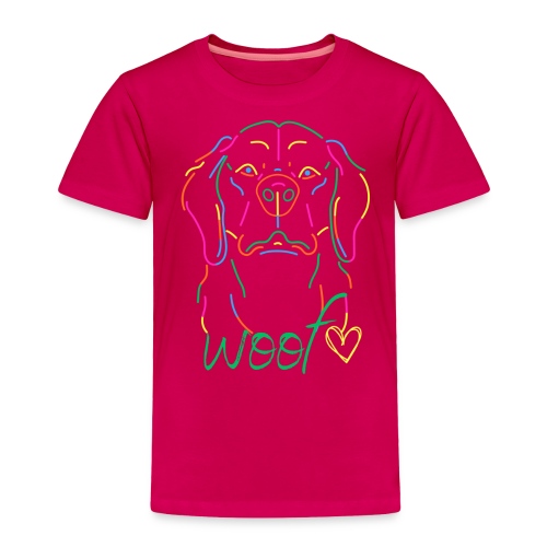 Woof - Toddler Premium T-Shirt