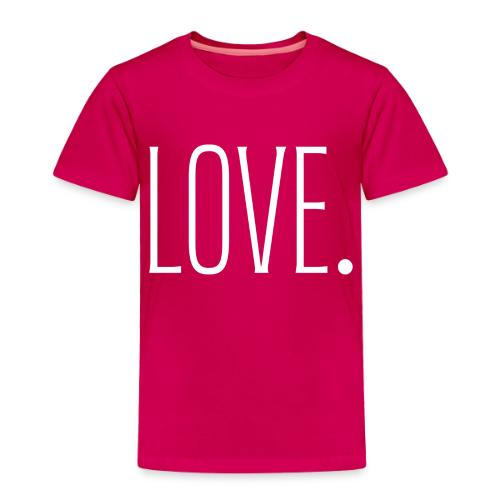 Smoon City_Just Text 6 Love Thin White - Toddler Premium T-Shirt