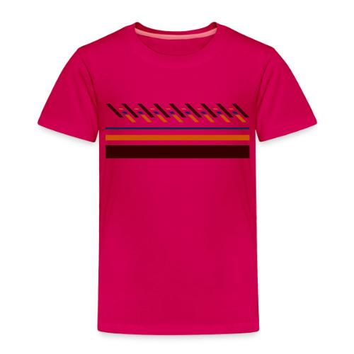Cute, colorful striped designs for the seasons - Toddler Premium T-Shirt