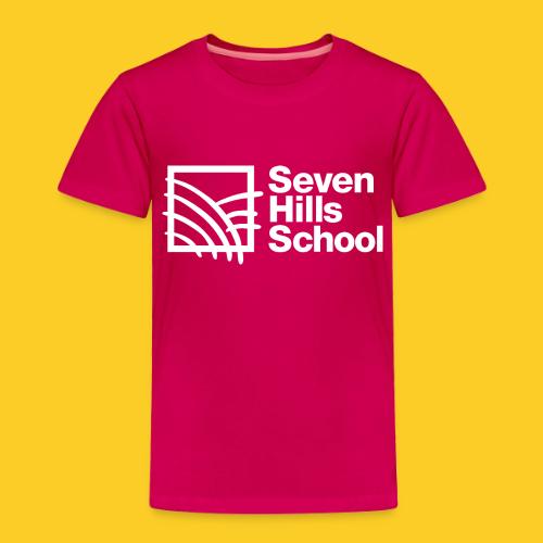 7HS logo white 2 - Toddler Premium T-Shirt