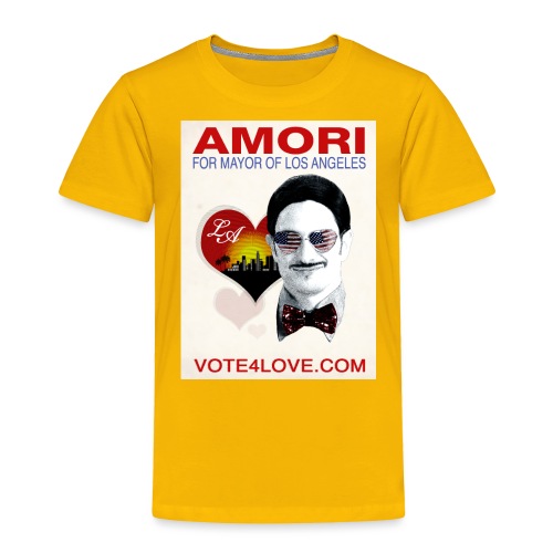 Amori for Mayor of Los Angeles eco friendly shirt - Toddler Premium T-Shirt