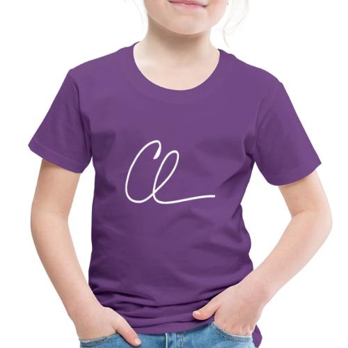 CL Signature (White) - Toddler Premium T-Shirt
