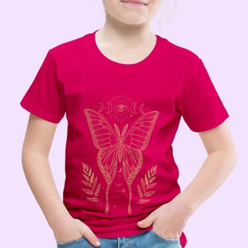 Third Eye Butterfly - Moon Cycle Design - Toddler Premium T-Shirt