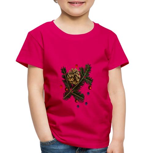 Christmas bare branch - Toddler Premium T-Shirt