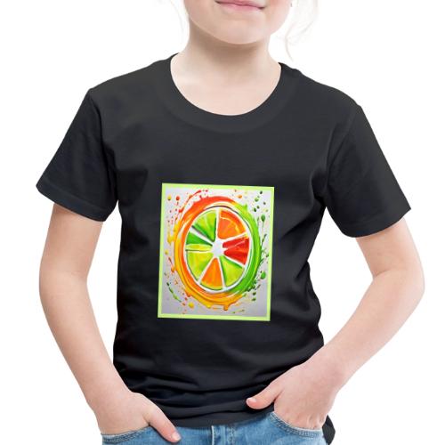 Citrus Splash Design - Toddler Premium T-Shirt