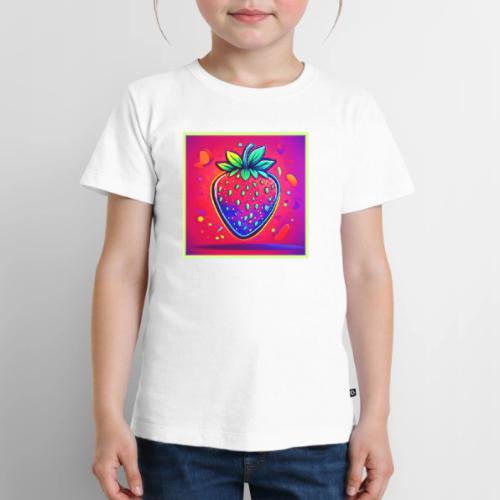 Neon Strawberry Pop - Toddler Premium T-Shirt