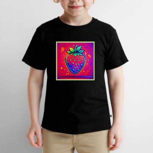 Neon Strawberry Pop - Toddler Premium T-Shirt