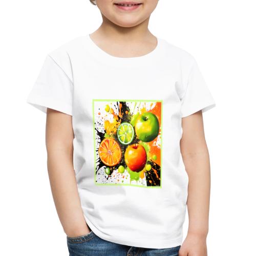 Apple and Citrus Burst - Toddler Premium T-Shirt