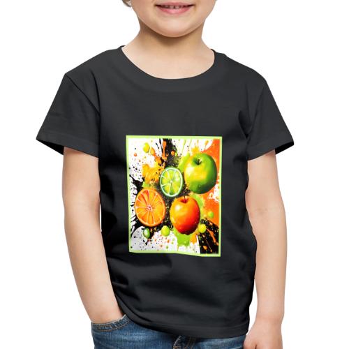 Apple and Citrus Burst - Toddler Premium T-Shirt