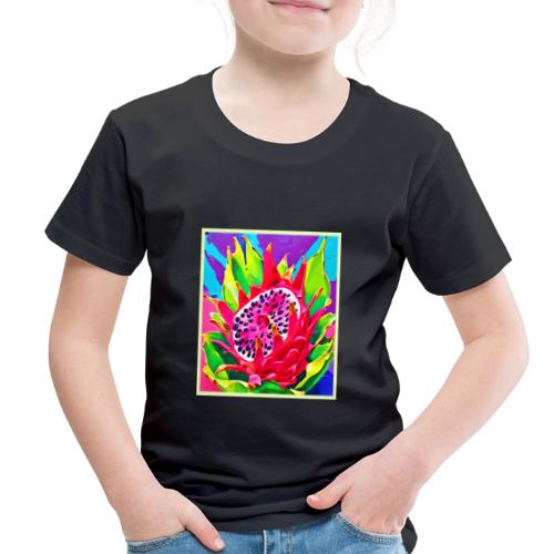 Neon Dragon Fruit Splendor - Toddler Premium T-Shirt