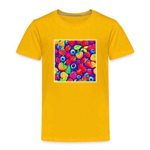 Citrus & Berries Burst - Toddler Premium T-Shirt