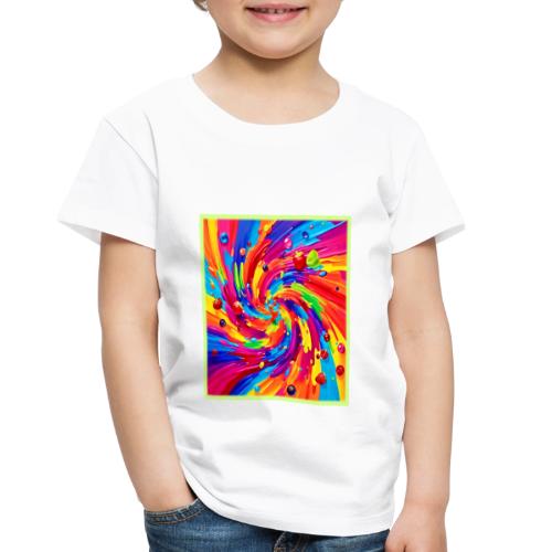 Colorful Fruit Vortex - Toddler Premium T-Shirt
