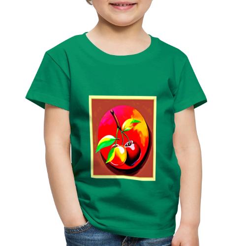 Vibrant Cherry Duo - Toddler Premium T-Shirt