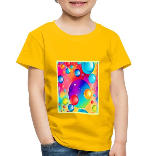 Colorful Sphere Abstract Art - Toddler Premium T-Shirt