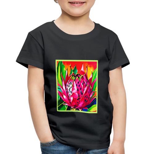 Exotic Dragon Fruit Bloom - Toddler Premium T-Shirt