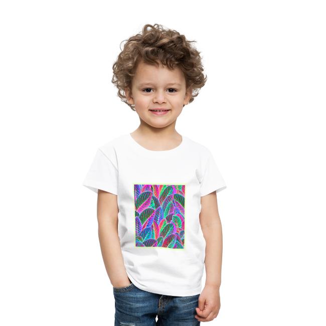 Vivid Leaf Pattern Design
