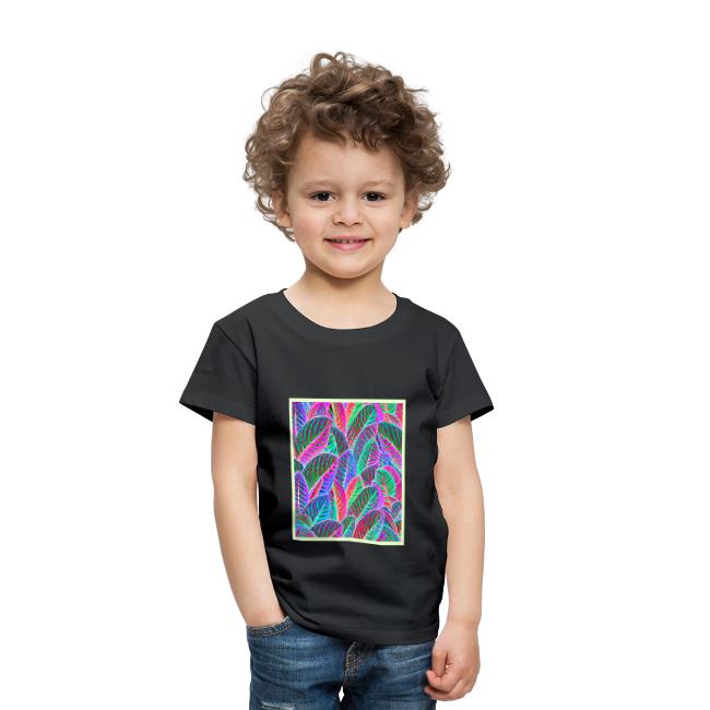 Vivid Leaf Pattern Design