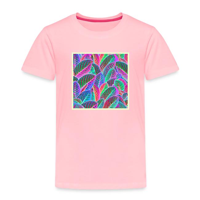 Vivid Leaf Pattern Design