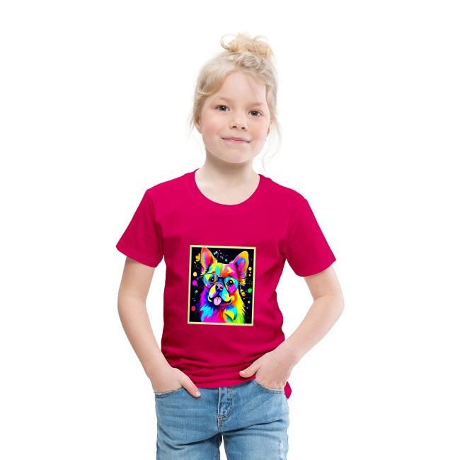 Vivid Canine Vibes Design