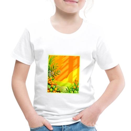 Citrus and Leaves Graphic - Toddler Premium T-Shirt