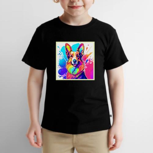 Rainbow Corgi: Pop Art Puppy Joy - Toddler Premium T-Shirt