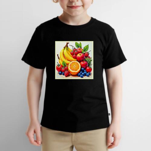 Vibrant Fresh Fruit Delight Design - Toddler Premium T-Shirt
