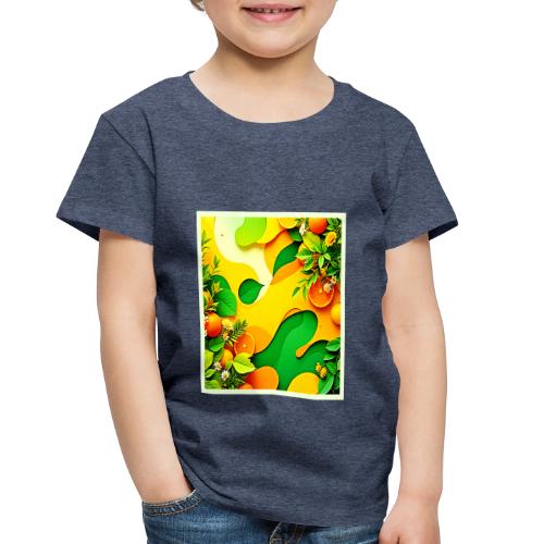 Fresh Citrus Summer Vibes Art - Toddler Premium T-Shirt