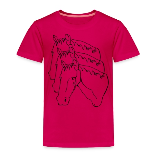 horsey pants - Toddler Premium T-Shirt