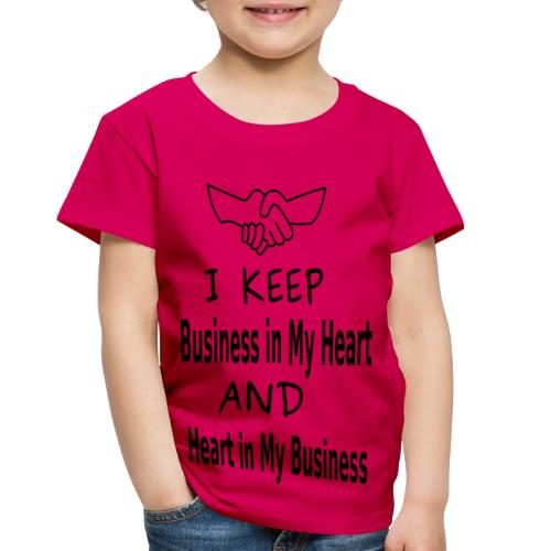 Business Heart - Toddler Premium T-Shirt