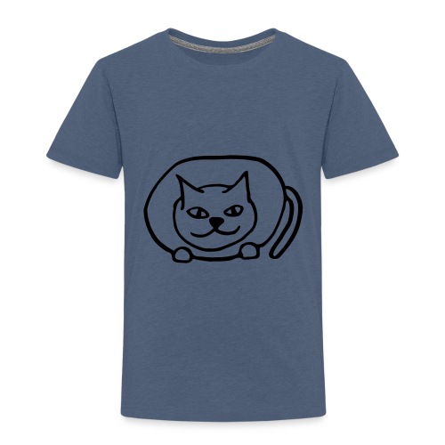 fat cat - Toddler Premium T-Shirt