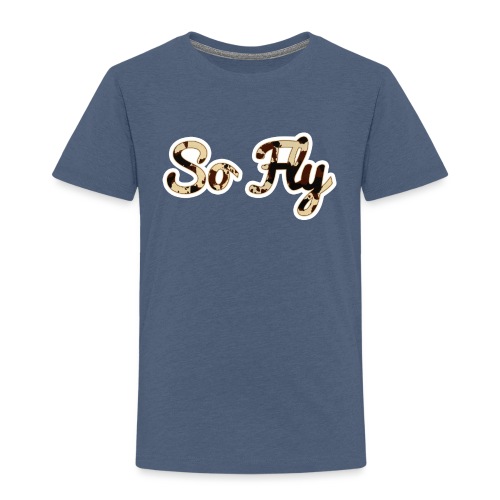 So Fly Classic Cow - Toddler Premium T-Shirt