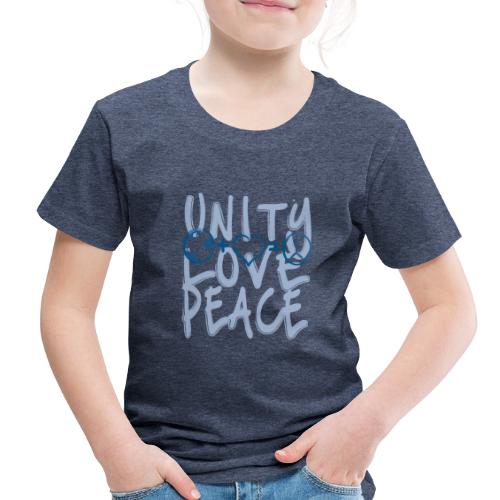 Unity Love Peace - Toddler Premium T-Shirt